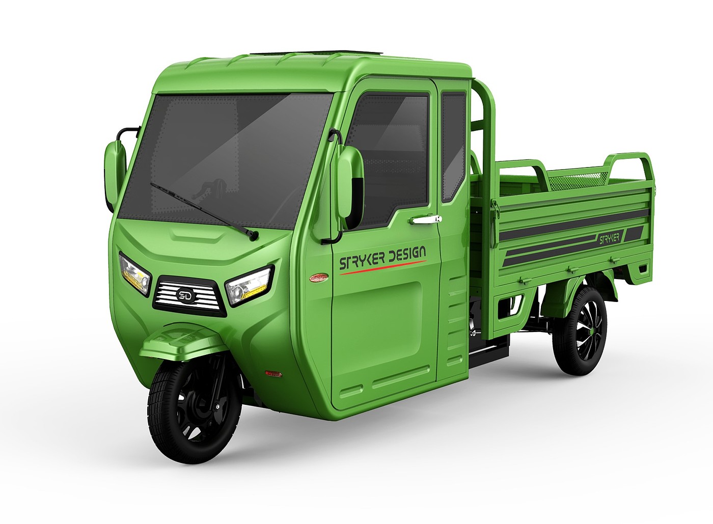 Semi caravan，Tricycle，