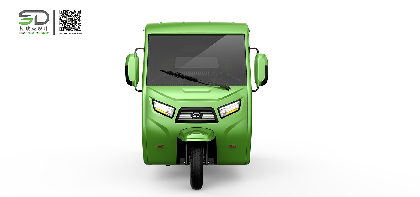 Semi caravan，Tricycle，