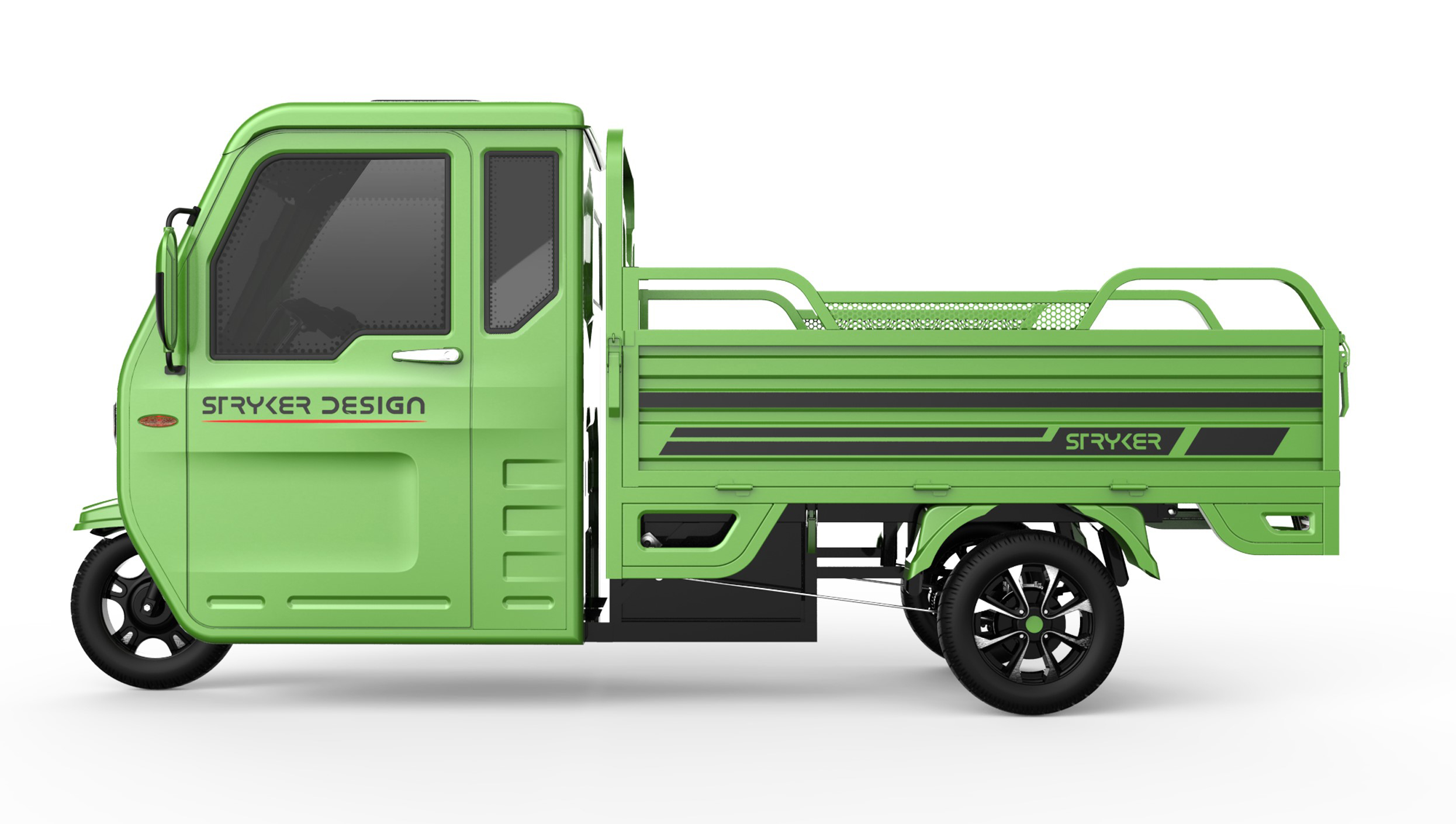 Semi caravan，Tricycle，