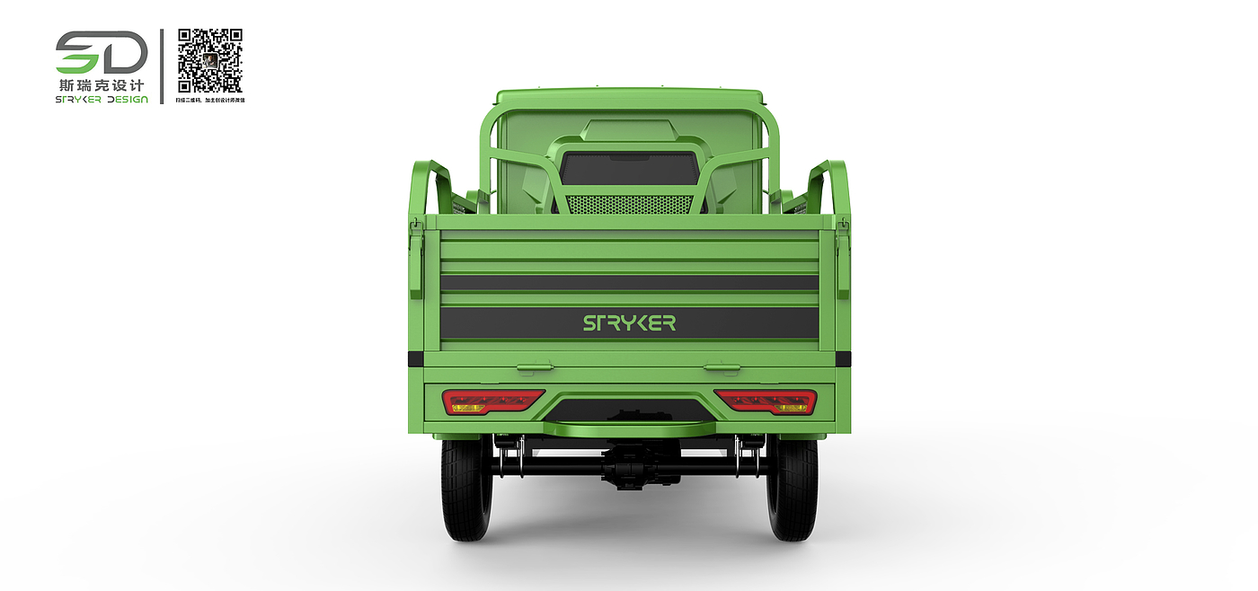 Semi caravan，Tricycle，