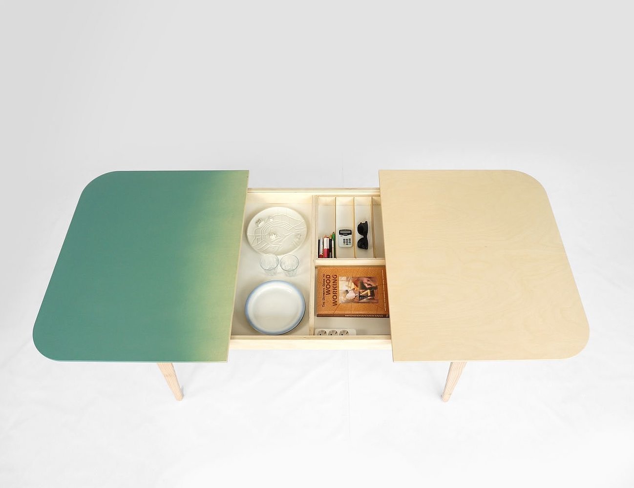 产品设计，家具，桌子，Tableworks，