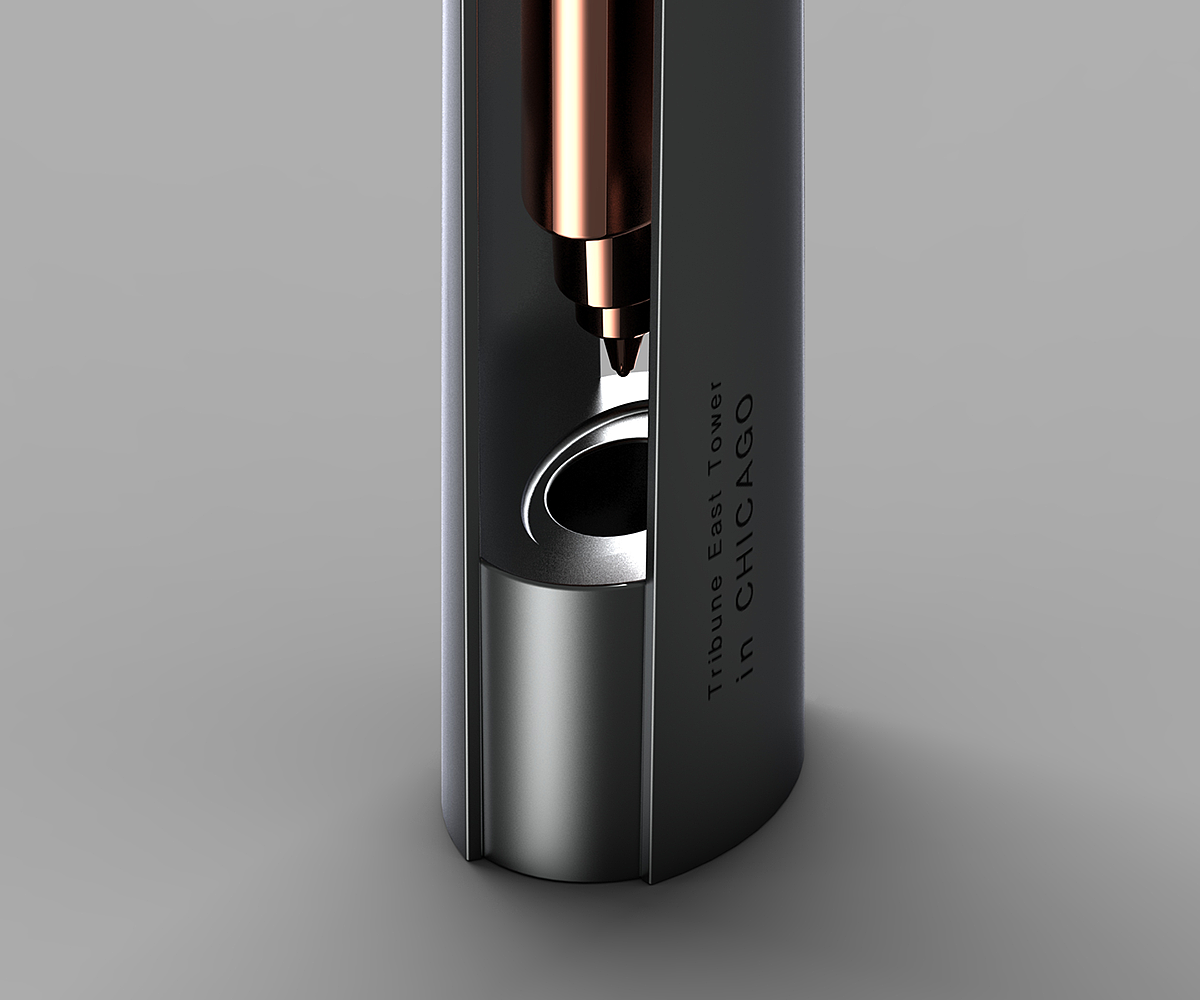 Office Supplies，product design，Stationery，Pen，Skyscraper，