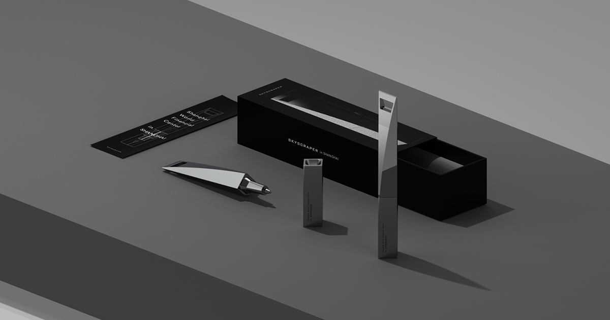 Office Supplies，product design，Stationery，Pen，Skyscraper，