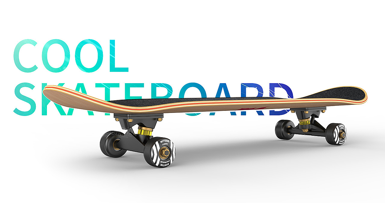 industrial design，Appearance design，product design，Skateboard design，