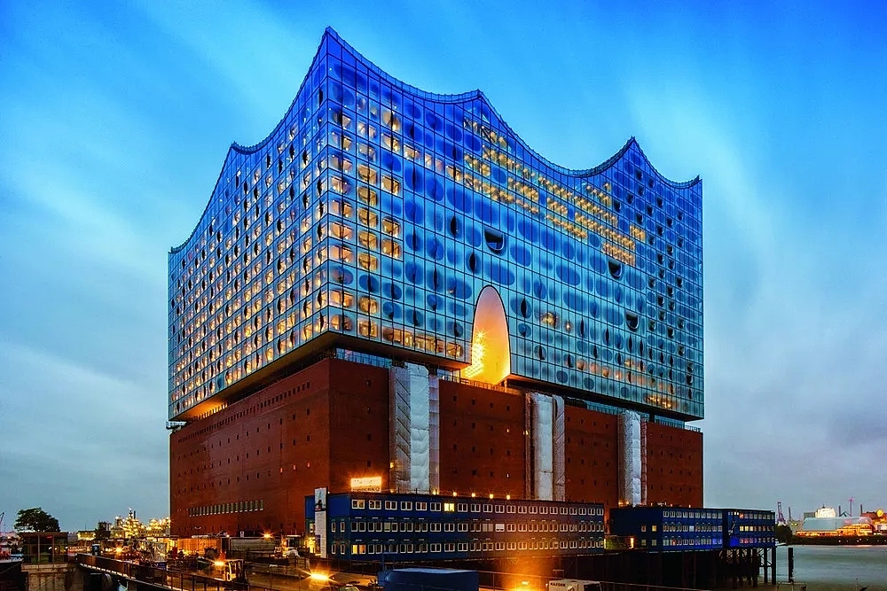 Jacques Herzog，Pierre de，Bird's nest，Basel ，Yi beiai Concert Hall，