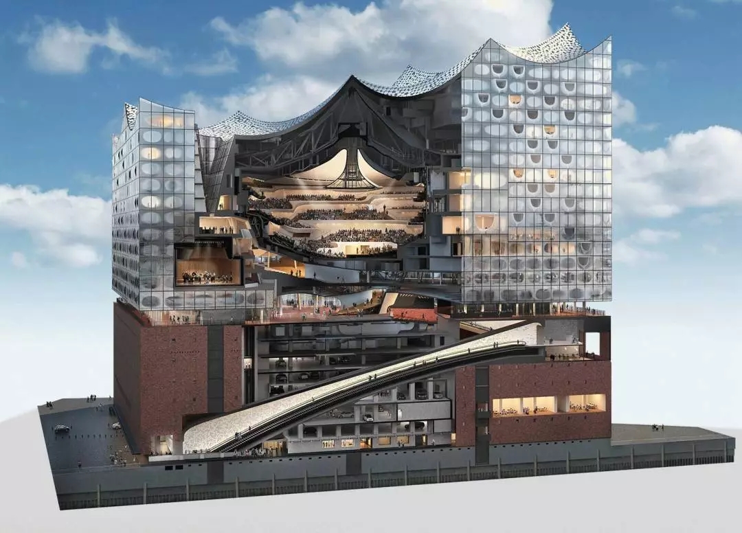 Jacques Herzog，Pierre de，Bird's nest，Basel ，Yi beiai Concert Hall，