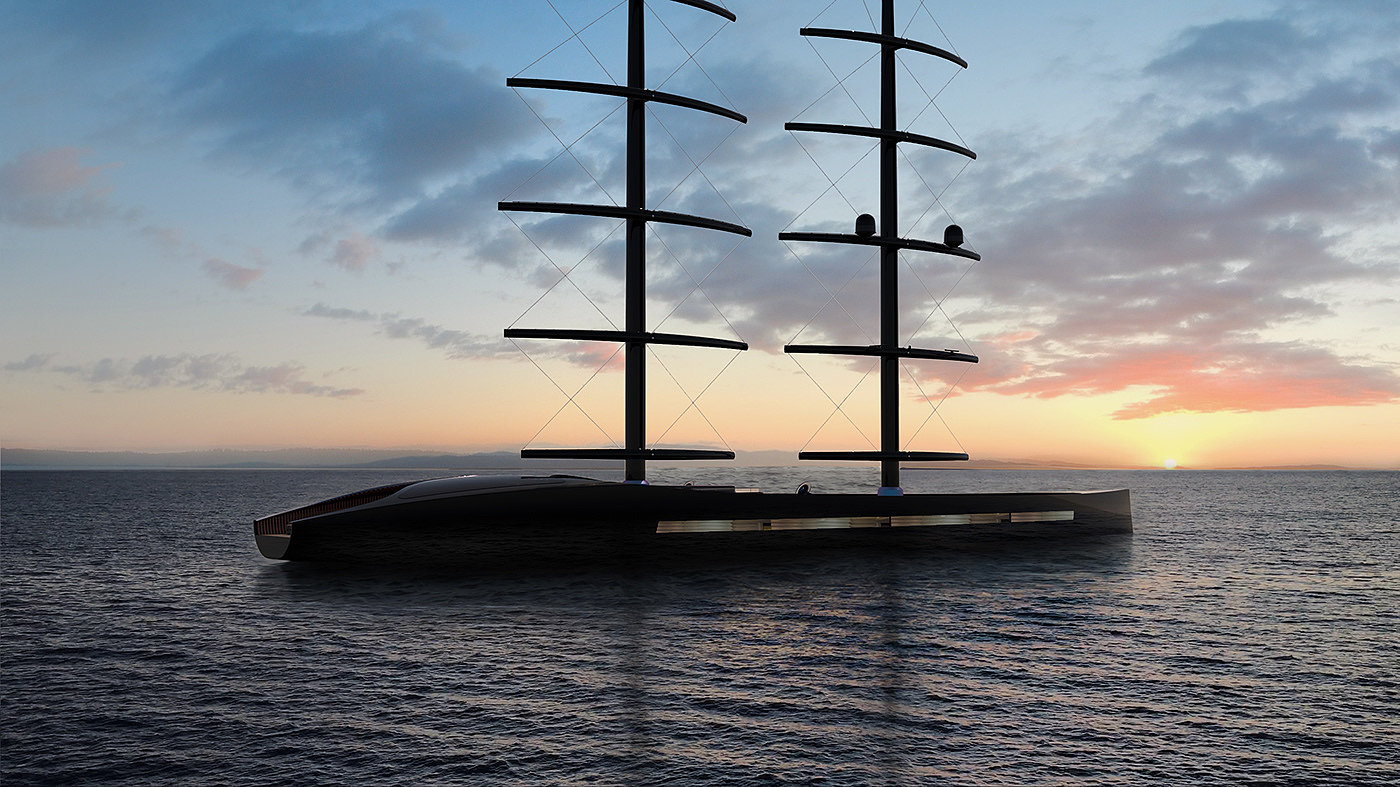 ship，vehicle，yacht，Bone，