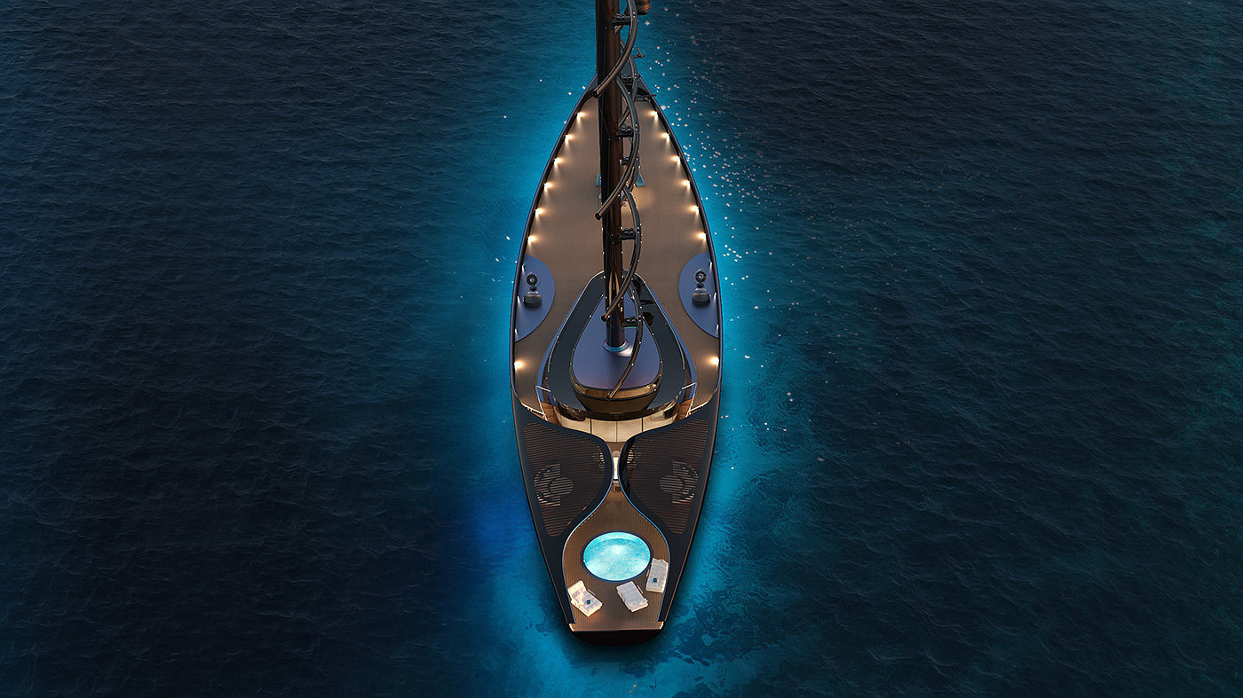 ship，vehicle，yacht，Bone，