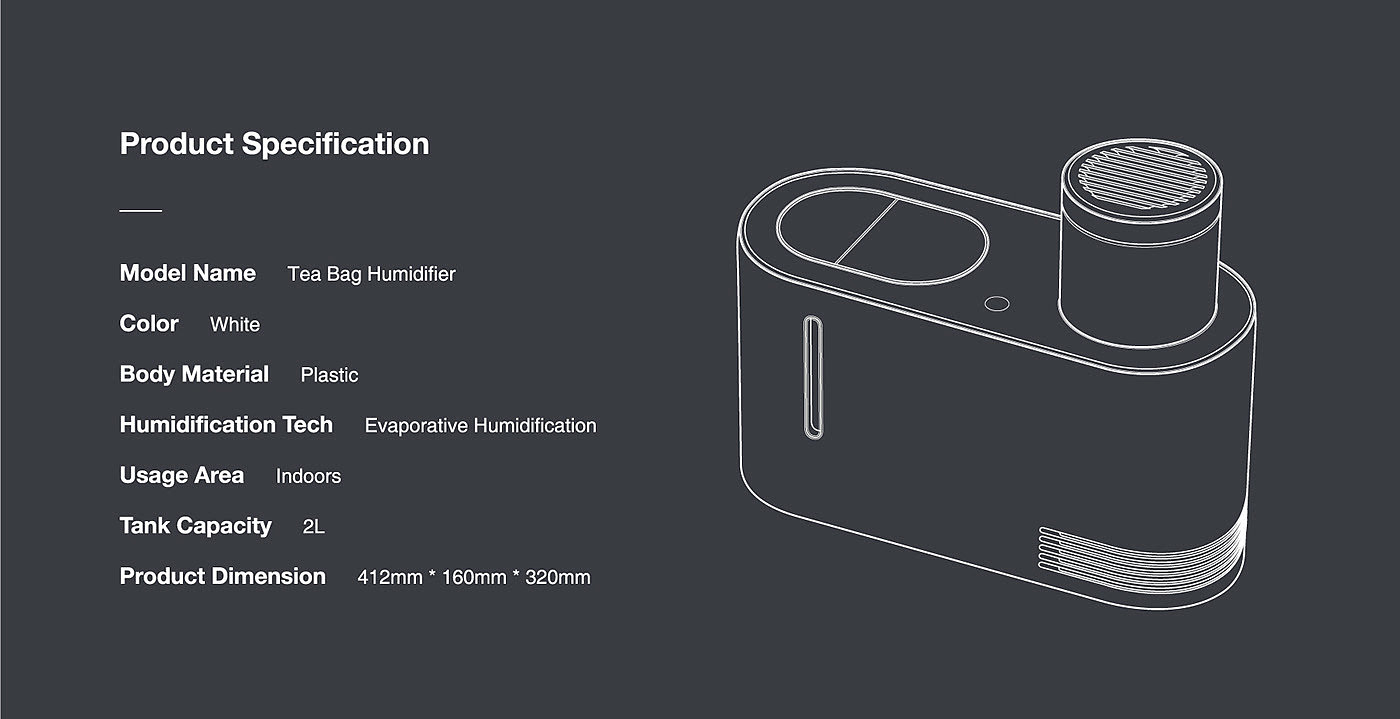 Tea bag，Humidifier，small home appliances，product design，