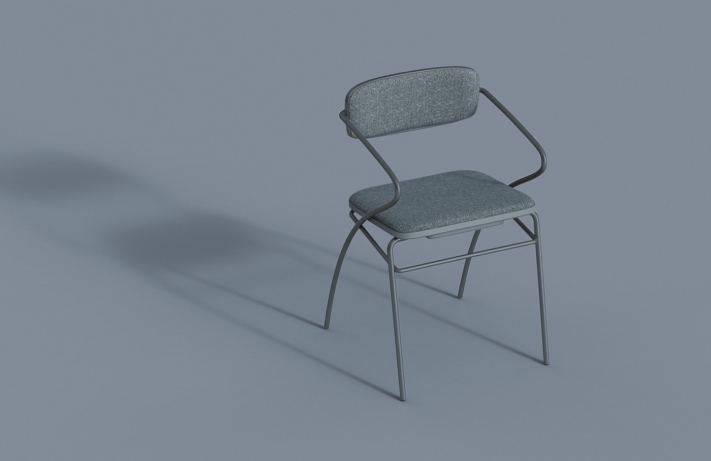 bend，Curved Chair，chair，chair，Changho Lee，