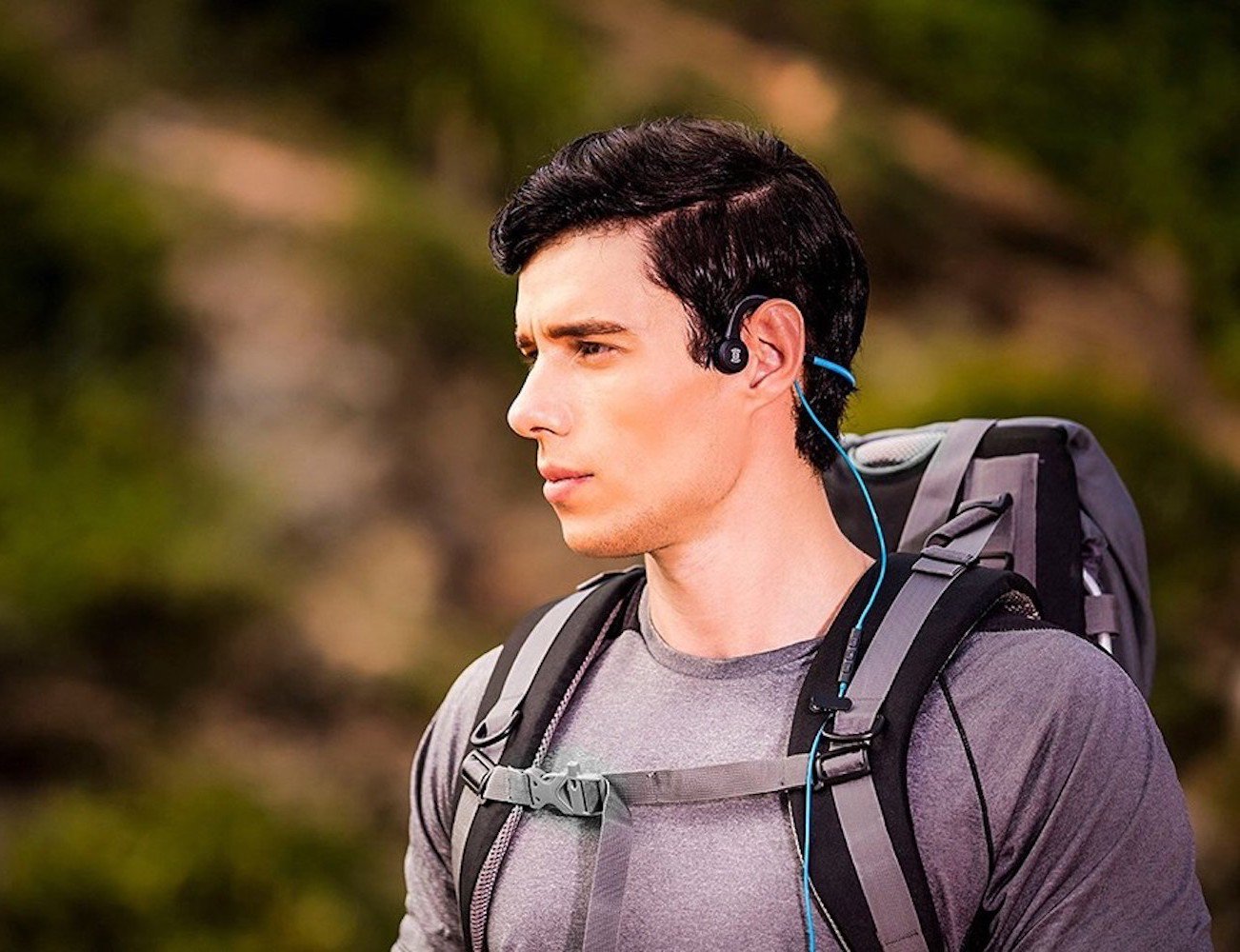 Aftershokz，Bone conduction，motion，wired，headset，