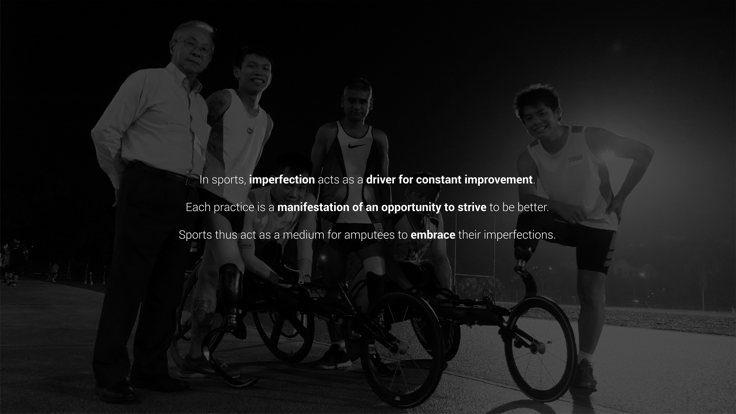 a disability，Prosthesis，Secondskin，