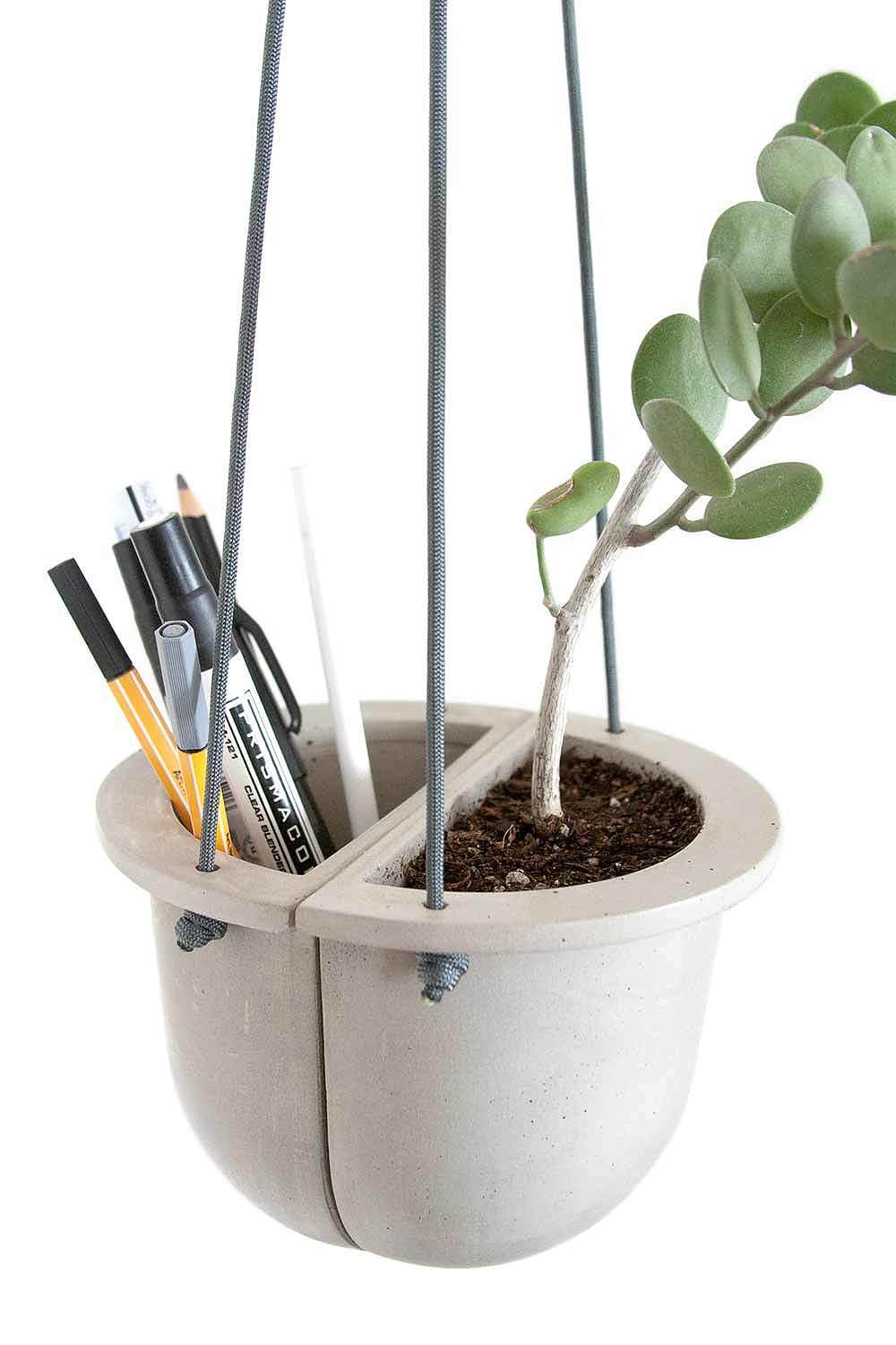 Flowerpot，concrete，suspension，multi-function，Housewear & Furnishings，