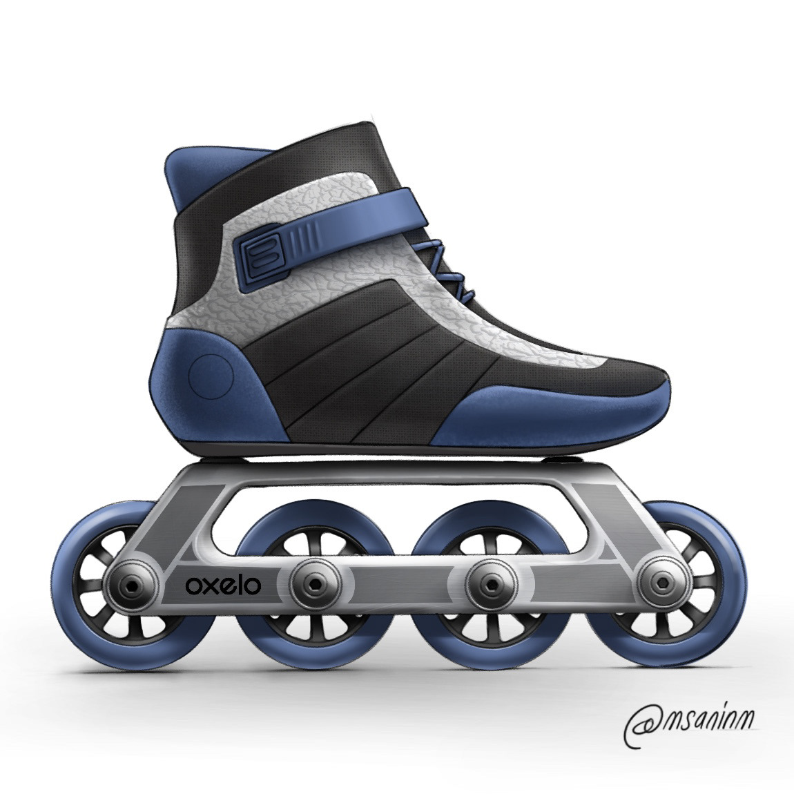 Mauricio Sanin，sketch，Hand drawn，