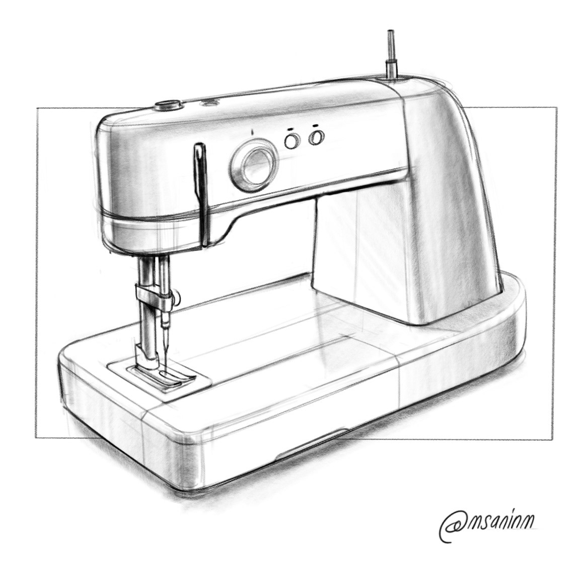 Mauricio Sanin，sketch，Hand drawn，