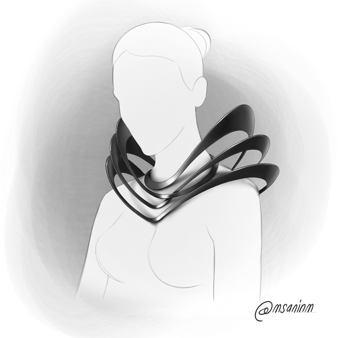 Mauricio Sanin，sketch，Hand drawn，