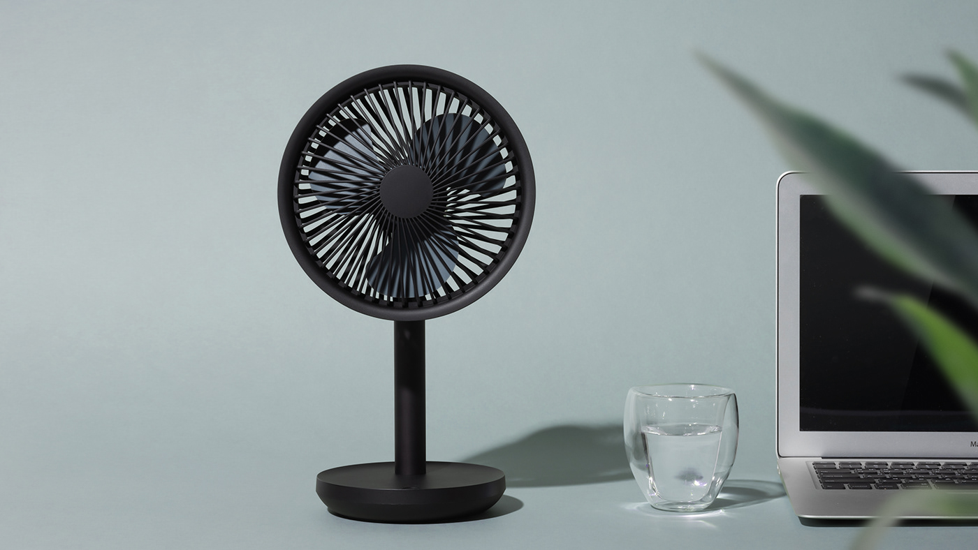 electric fan，STAND FAN，Second White，