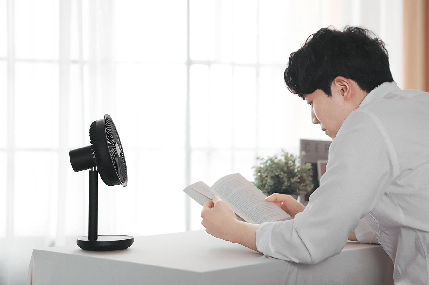 electric fan，STAND FAN，Second White，