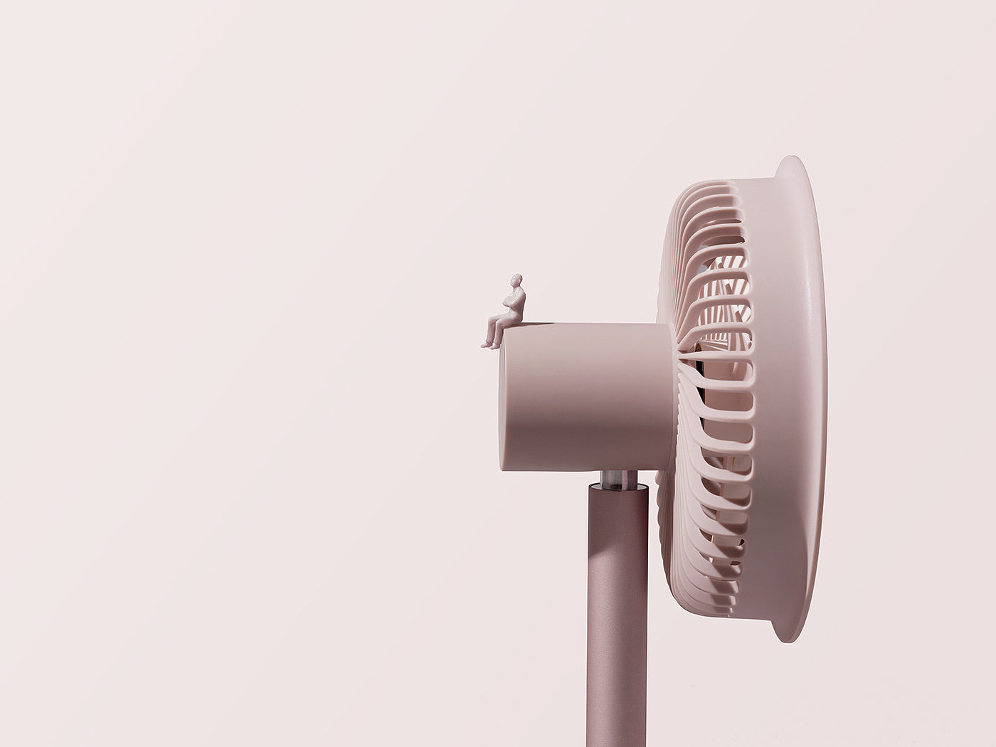 electric fan，STAND FAN，Second White，