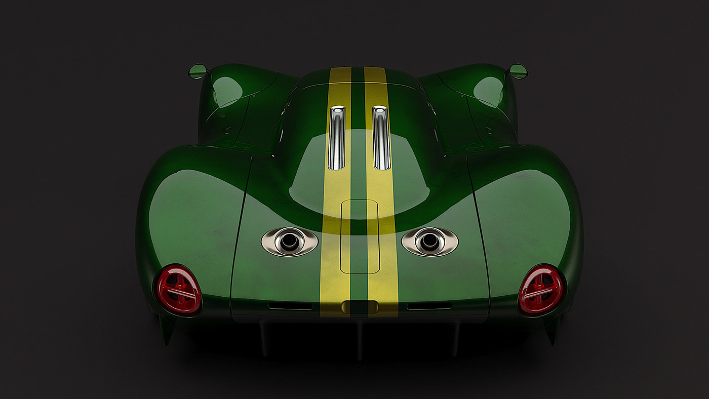 Concept Car，green，Sports car，automobile，