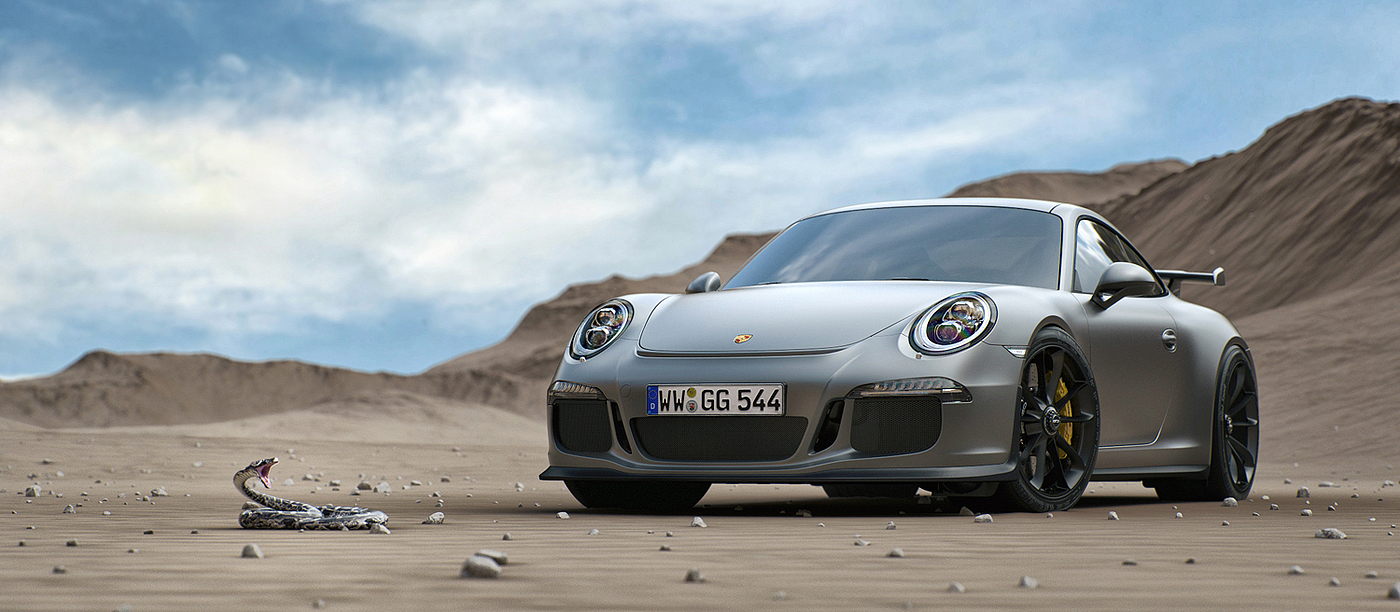 模型，保时捷，Porsche GT3，