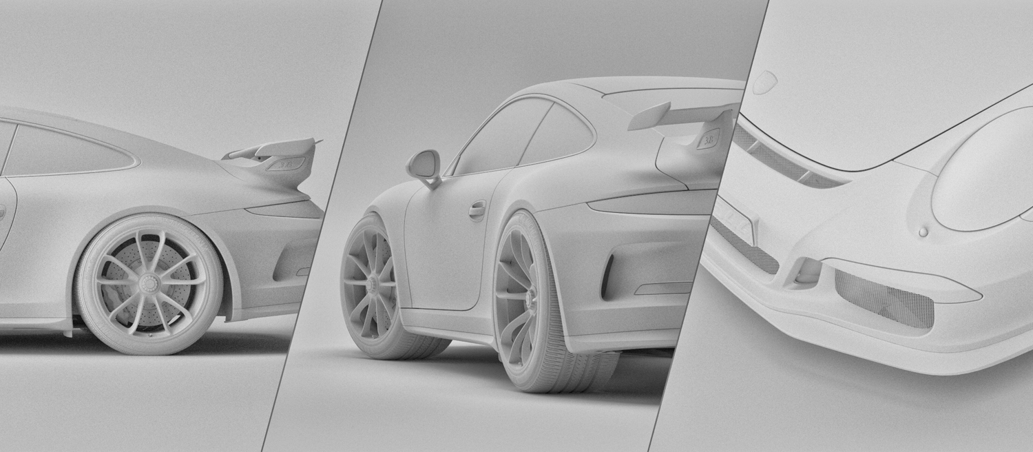 Model，Porsche，Porsche GT3，