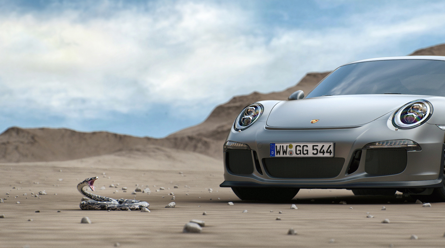 Model，Porsche，Porsche GT3，