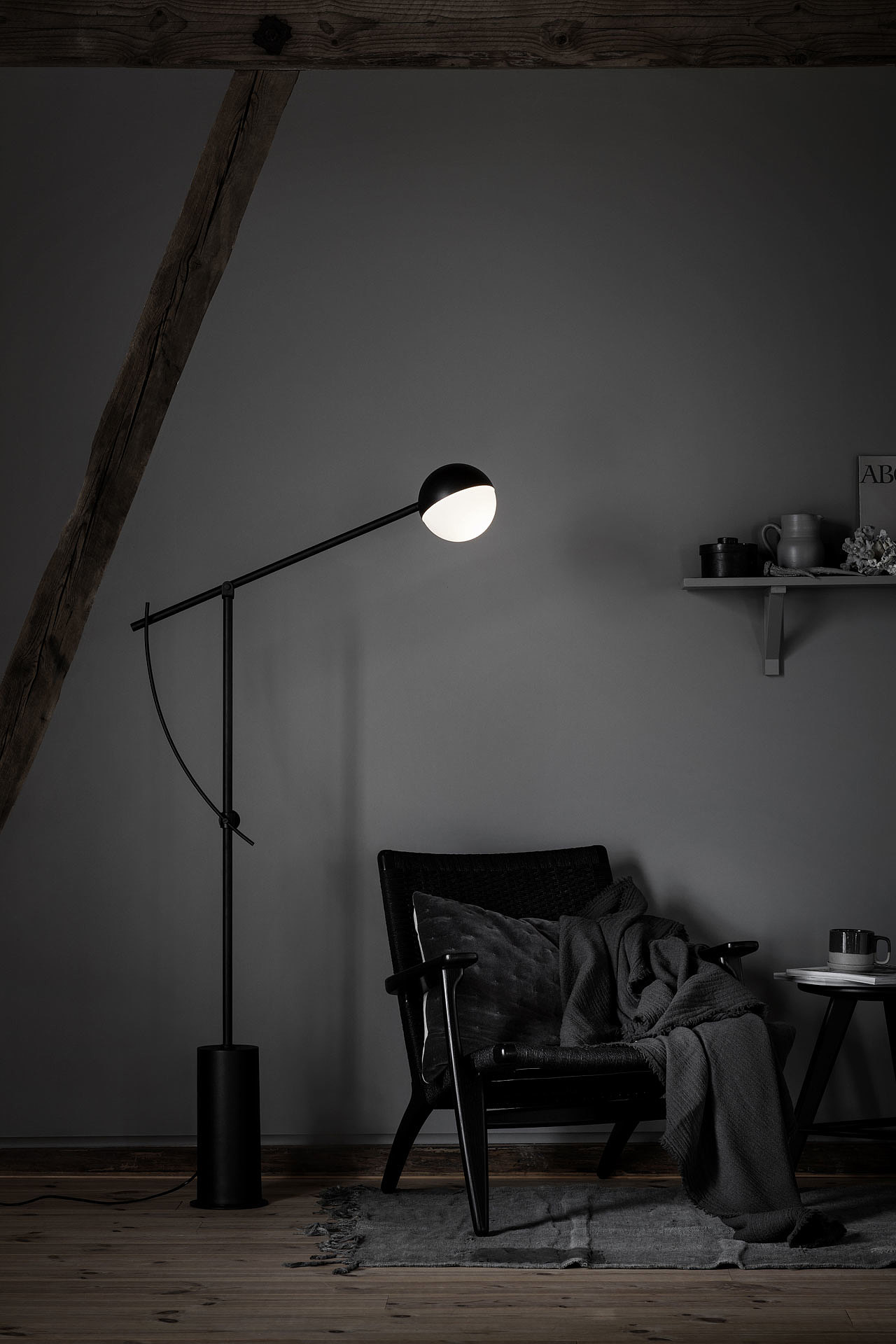 Lamp design，Emotional design，balance，cone，Table lamp design，Floor lamp design，