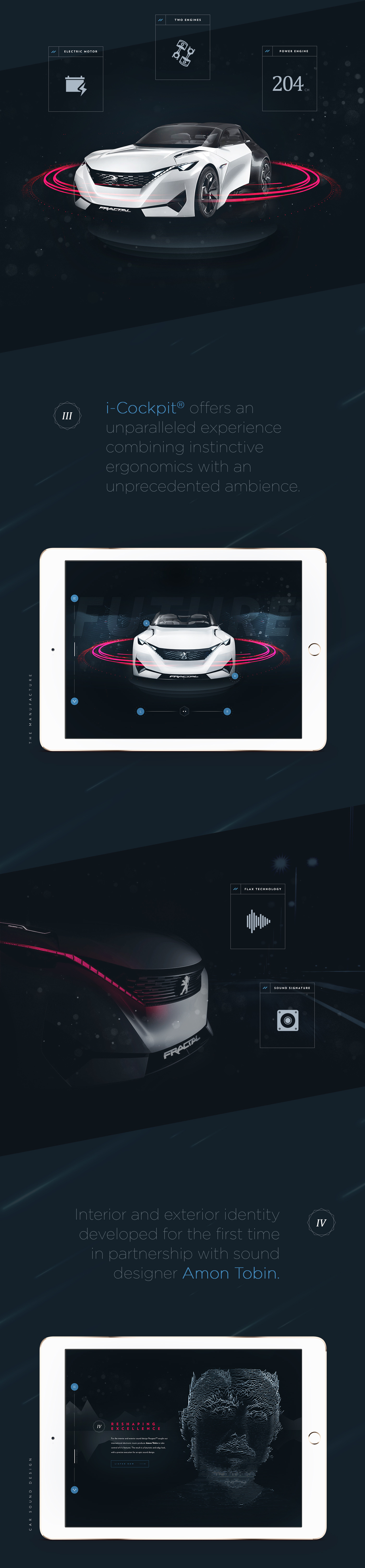 beautiful，Concept Car，Sports car，Fractal concept，