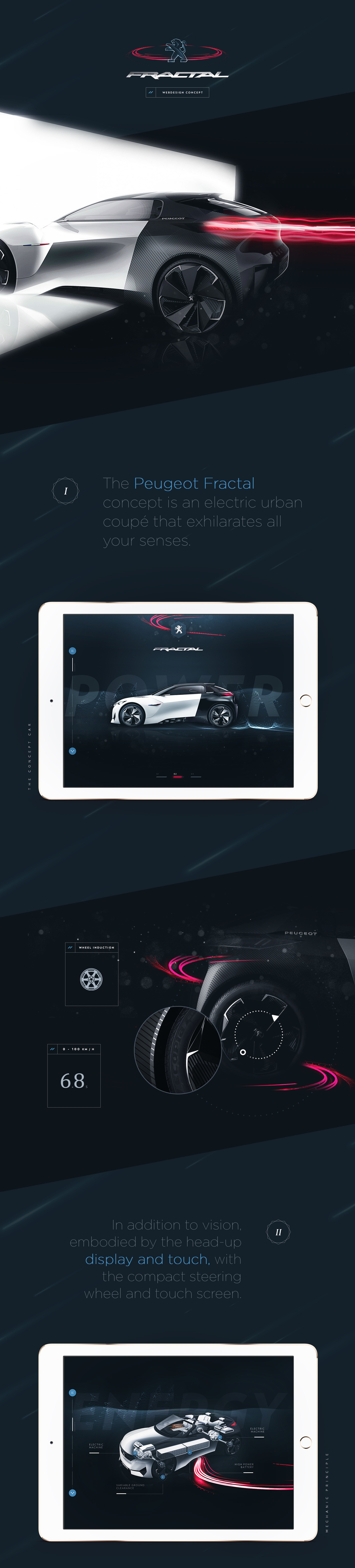 beautiful，Concept Car，Sports car，Fractal concept，