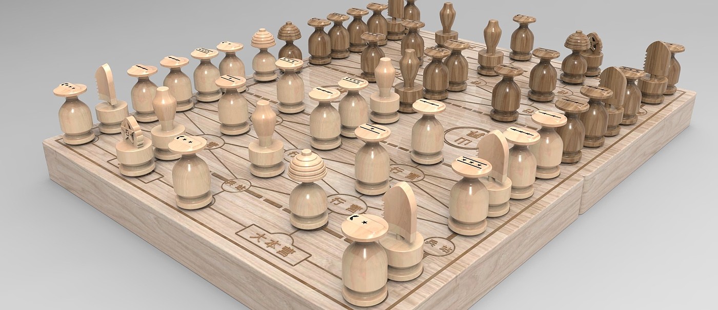 Military chess design，