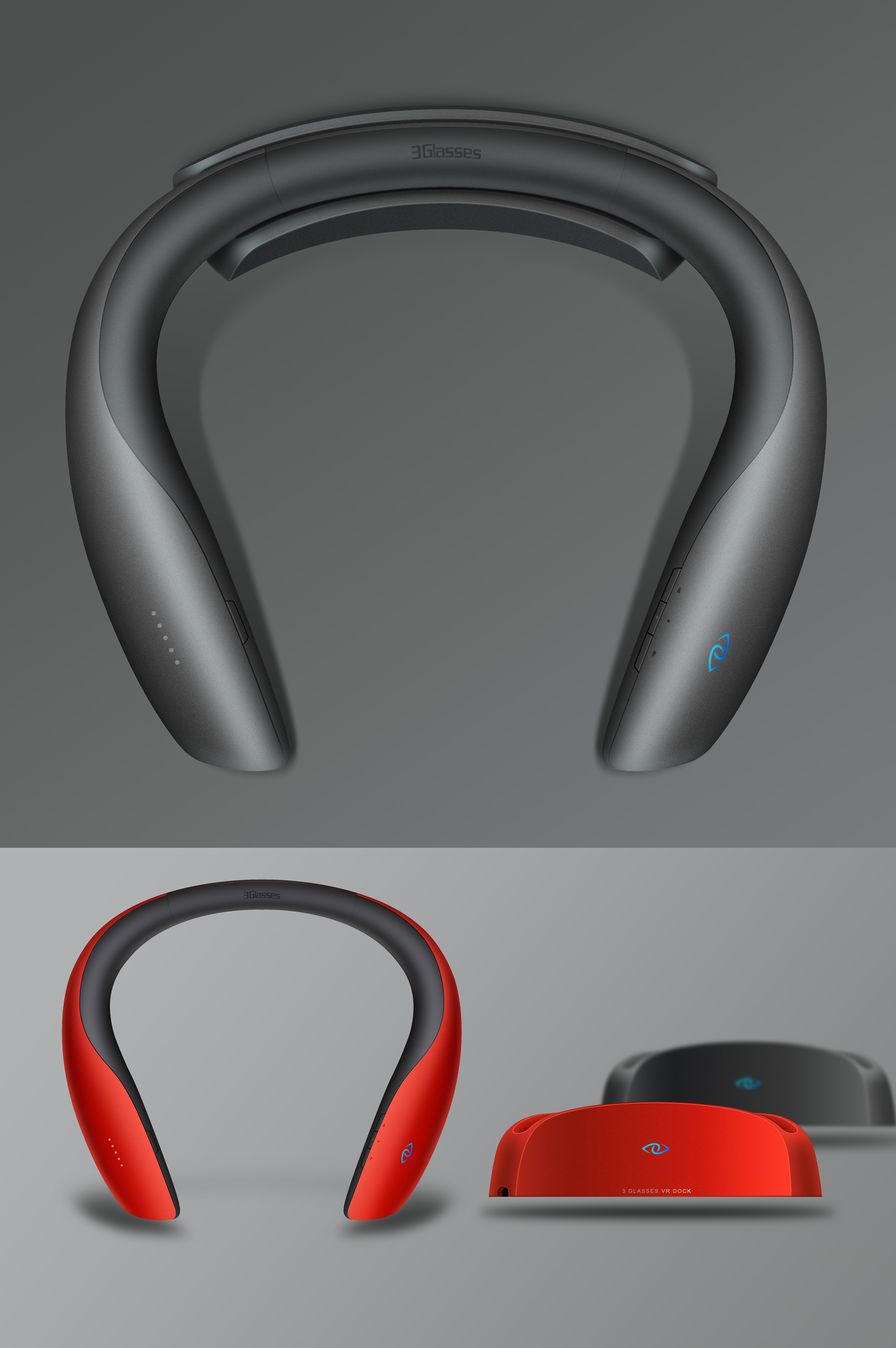 vr，Wearable device，design process ，virtual reality，Split VR host，