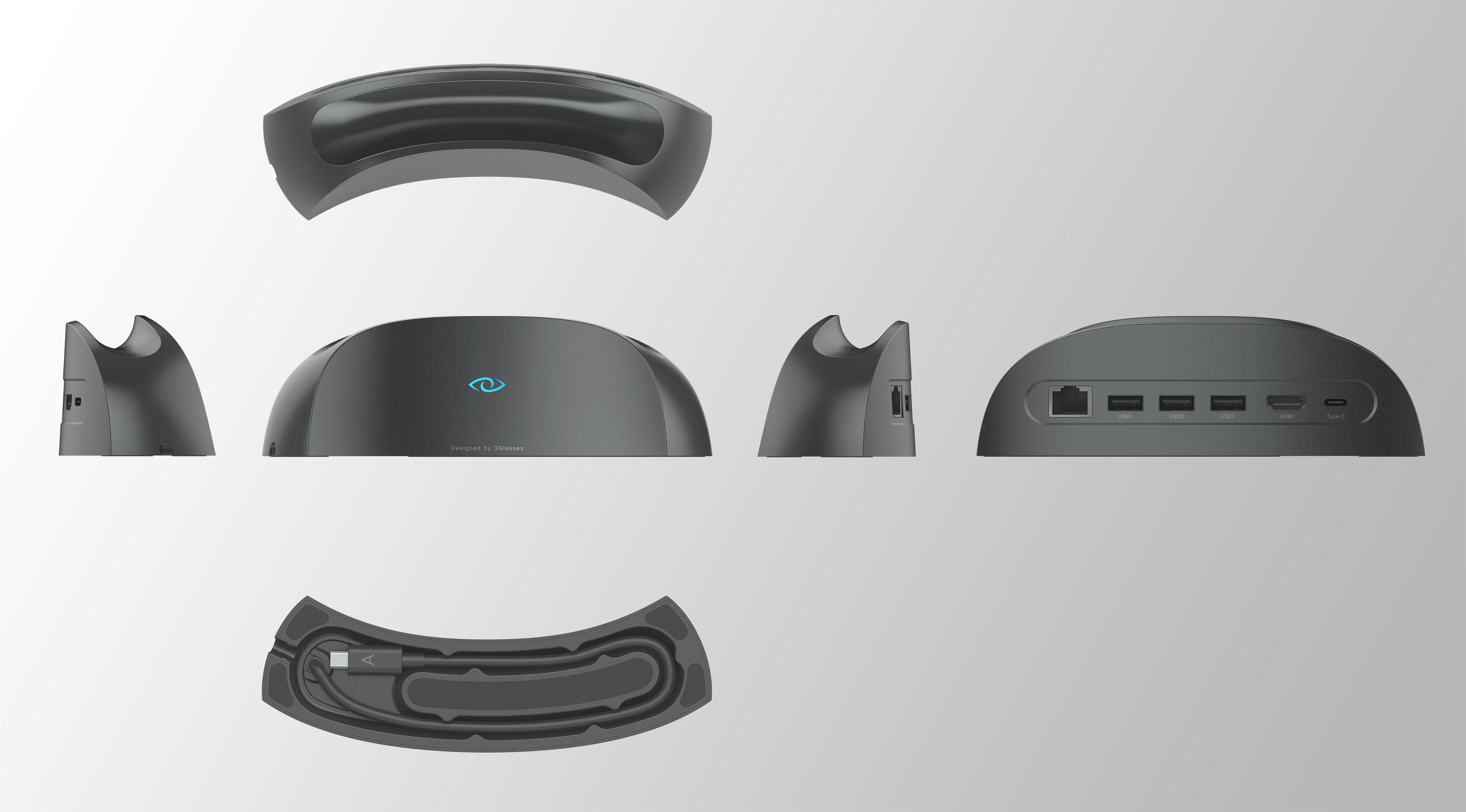 vr，Wearable device，design process ，virtual reality，Split VR host，