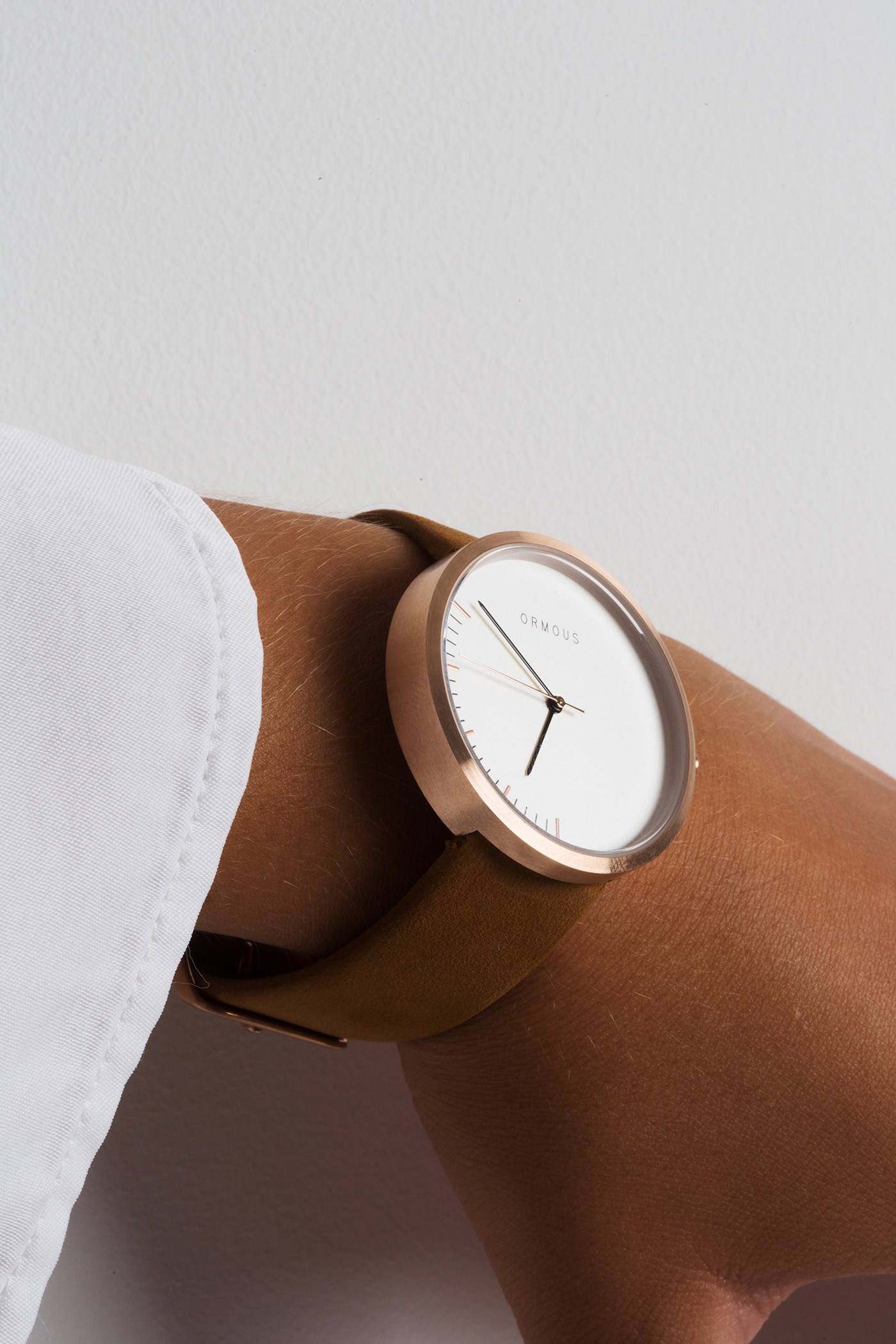 Minimalist，time，ORMOUS，Wristwatch，Wrist watch，