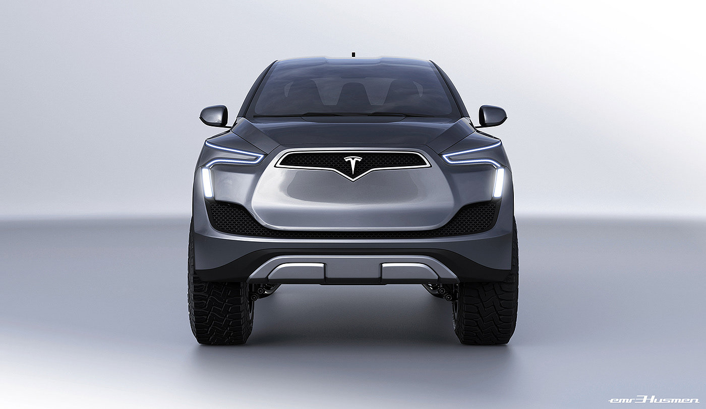 Pickup truck，Name Husmen，Tesla，tesla，automobile，