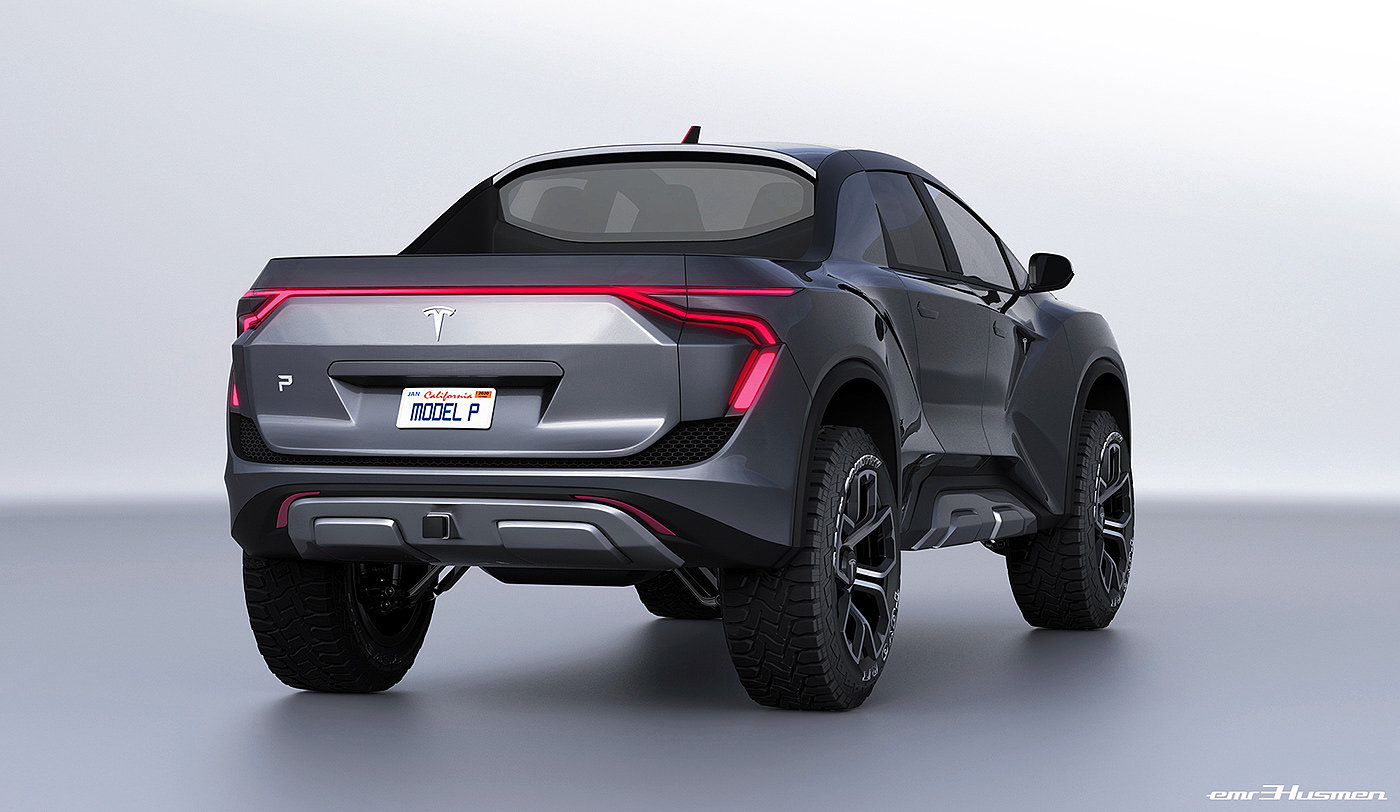Pickup truck，Name Husmen，Tesla，tesla，automobile，