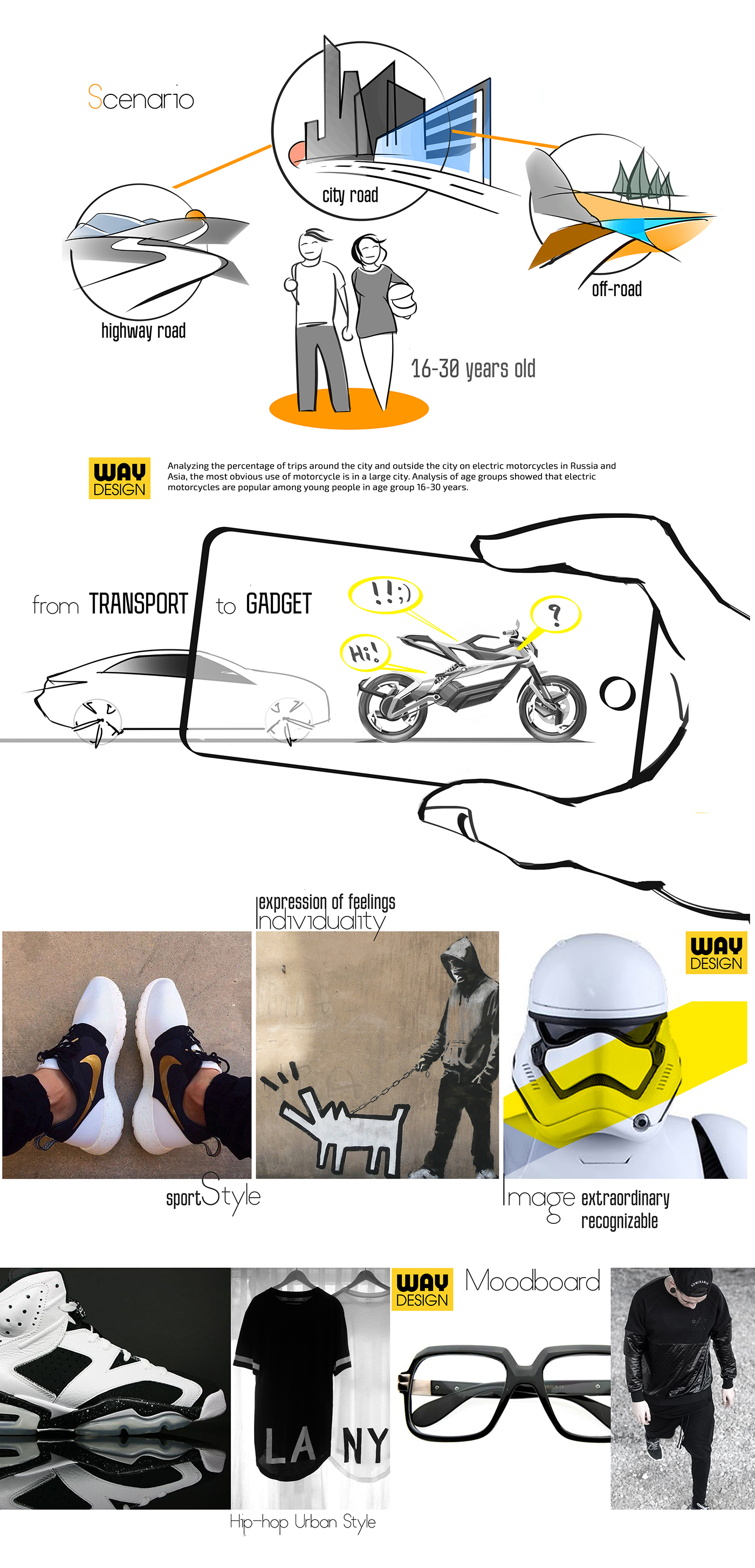 Leiden，Leiden，Electric，Low Layer，yellow，motorcycle，