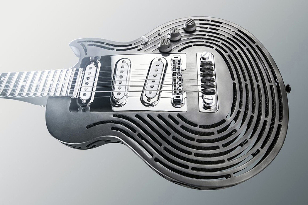 吉他，金属，3d打印，