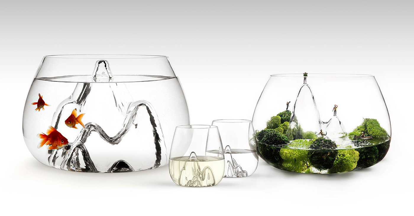 玻璃，鱼缸，Glasscape，
