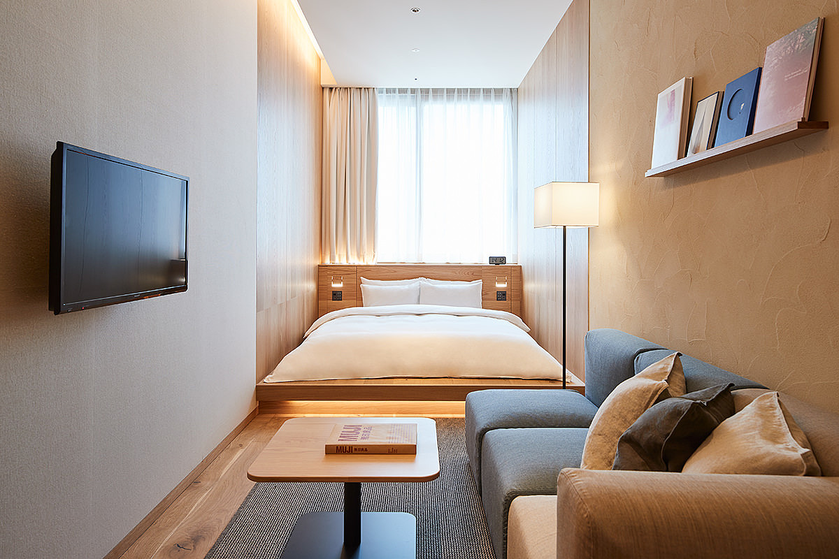 Interior design，hotel，MUJI，MY HOTEL，