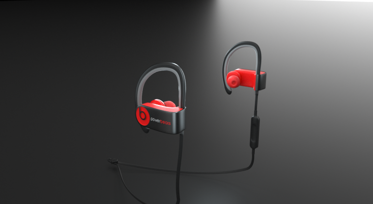 Product rendering，headset，oc，Cinema 4d-oc product rendering，
