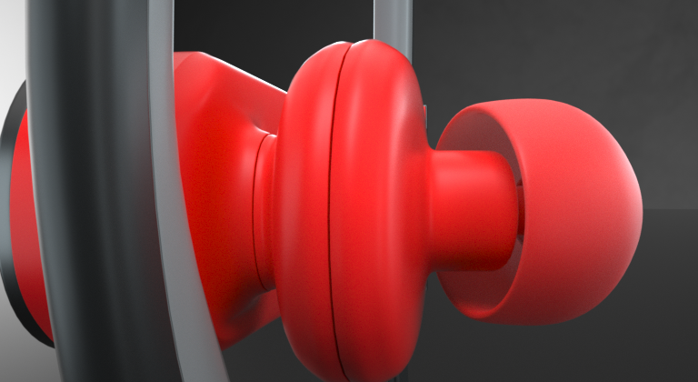 Product rendering，headset，oc，Cinema 4d-oc product rendering，