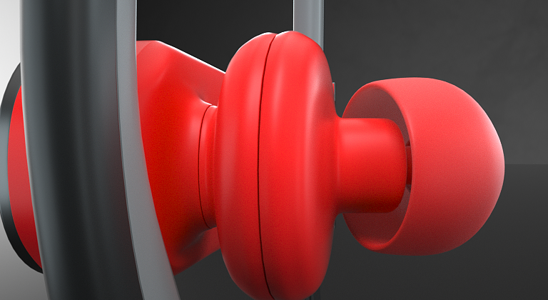 Product rendering，headset，oc，Cinema 4d-oc product rendering，