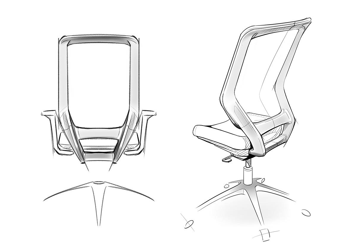 To-sync work，办公椅，家具，产品设计，