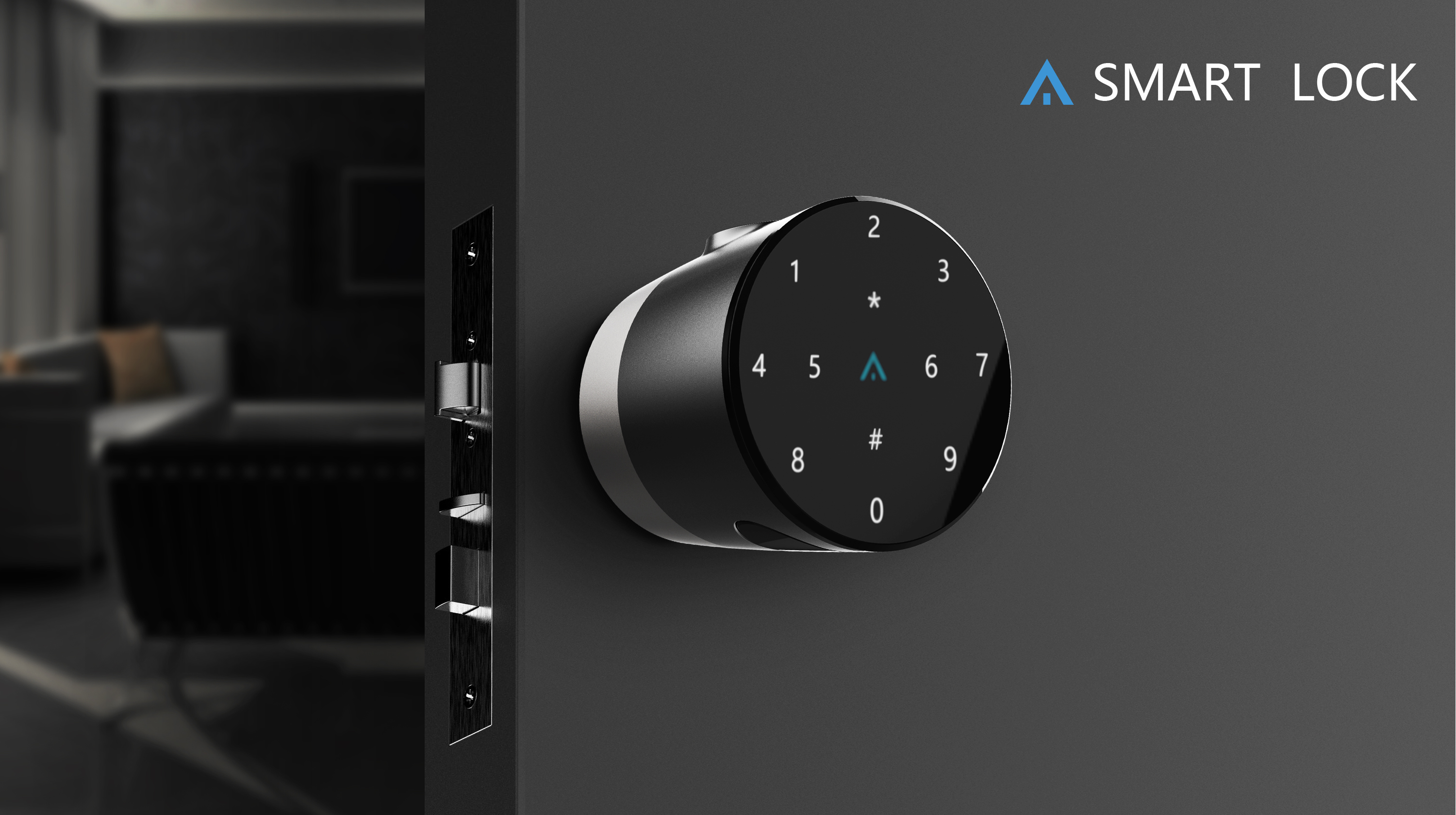 Wang Li An Fang，Intelligent door lock，German red dot award，Top grade design，