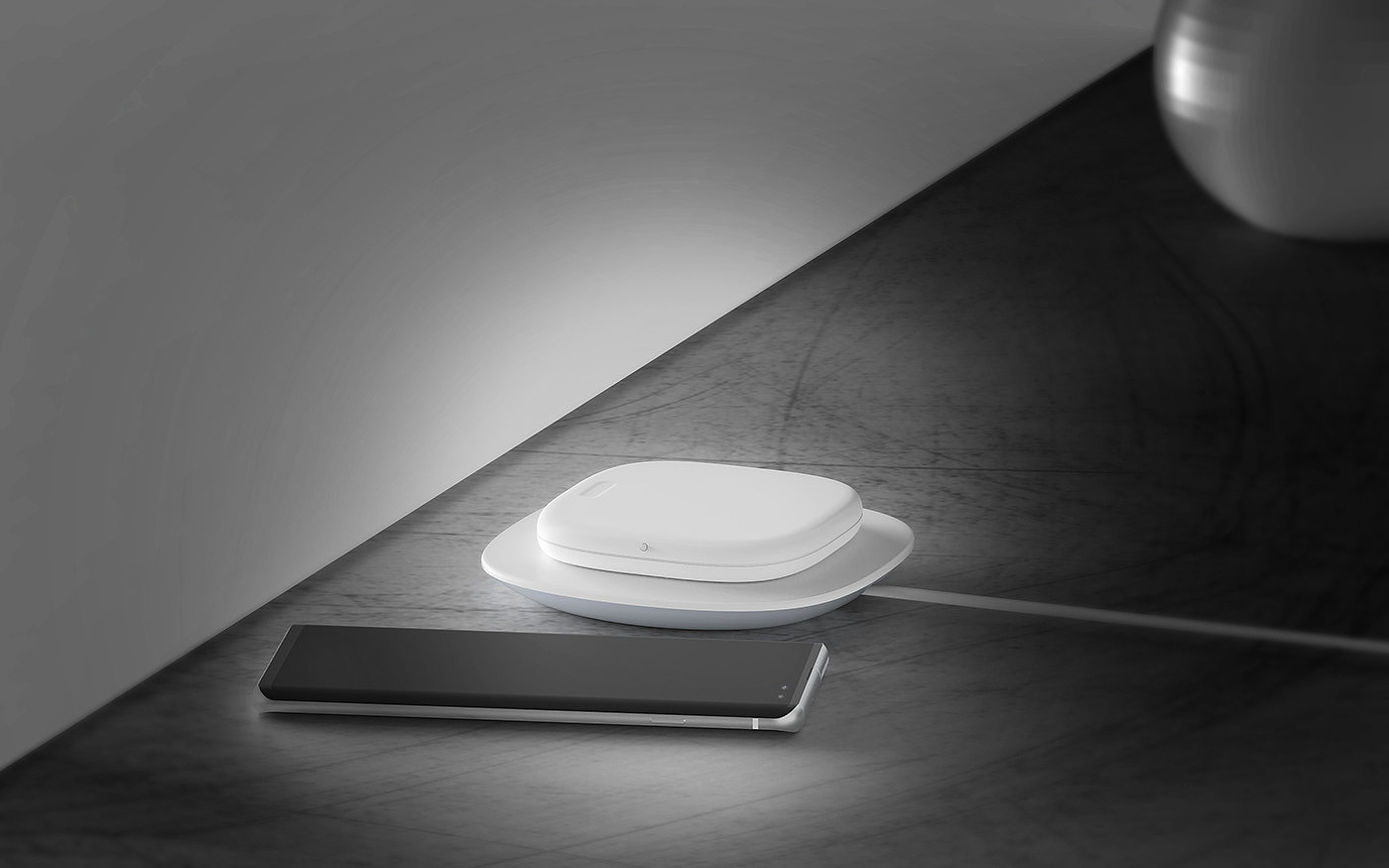 product design，Digital，Wireless charging，Desk Cloud，