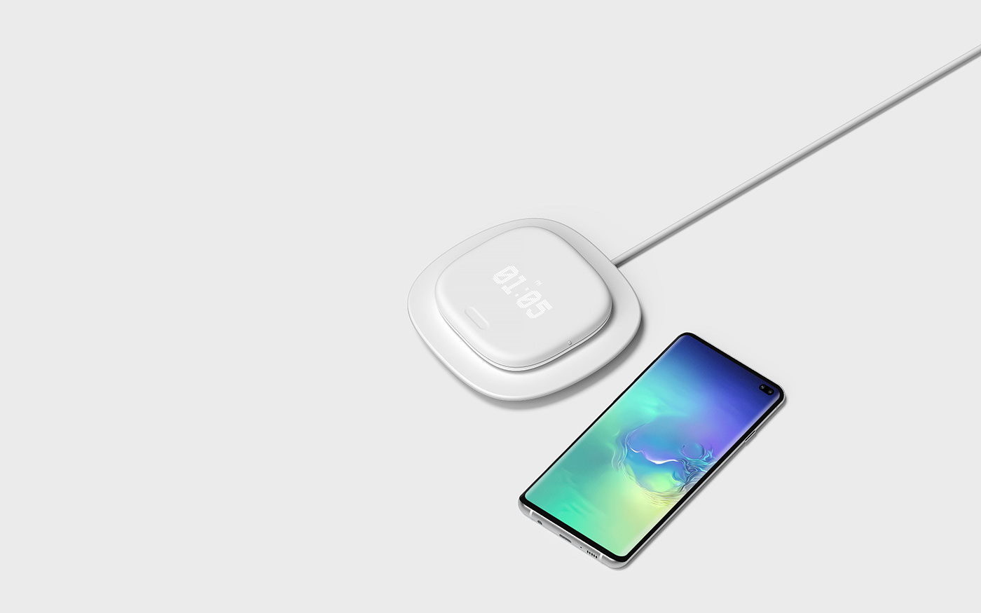 product design，Digital，Wireless charging，Desk Cloud，