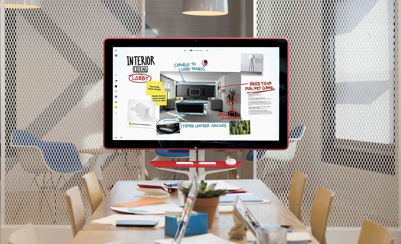硬件，数码，谷歌，Google Jamboard，