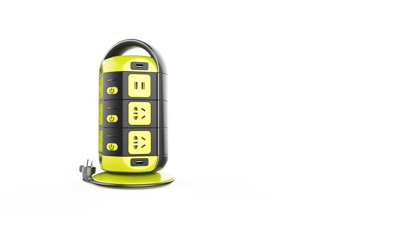 product design，Socket，rhino，keyshot，