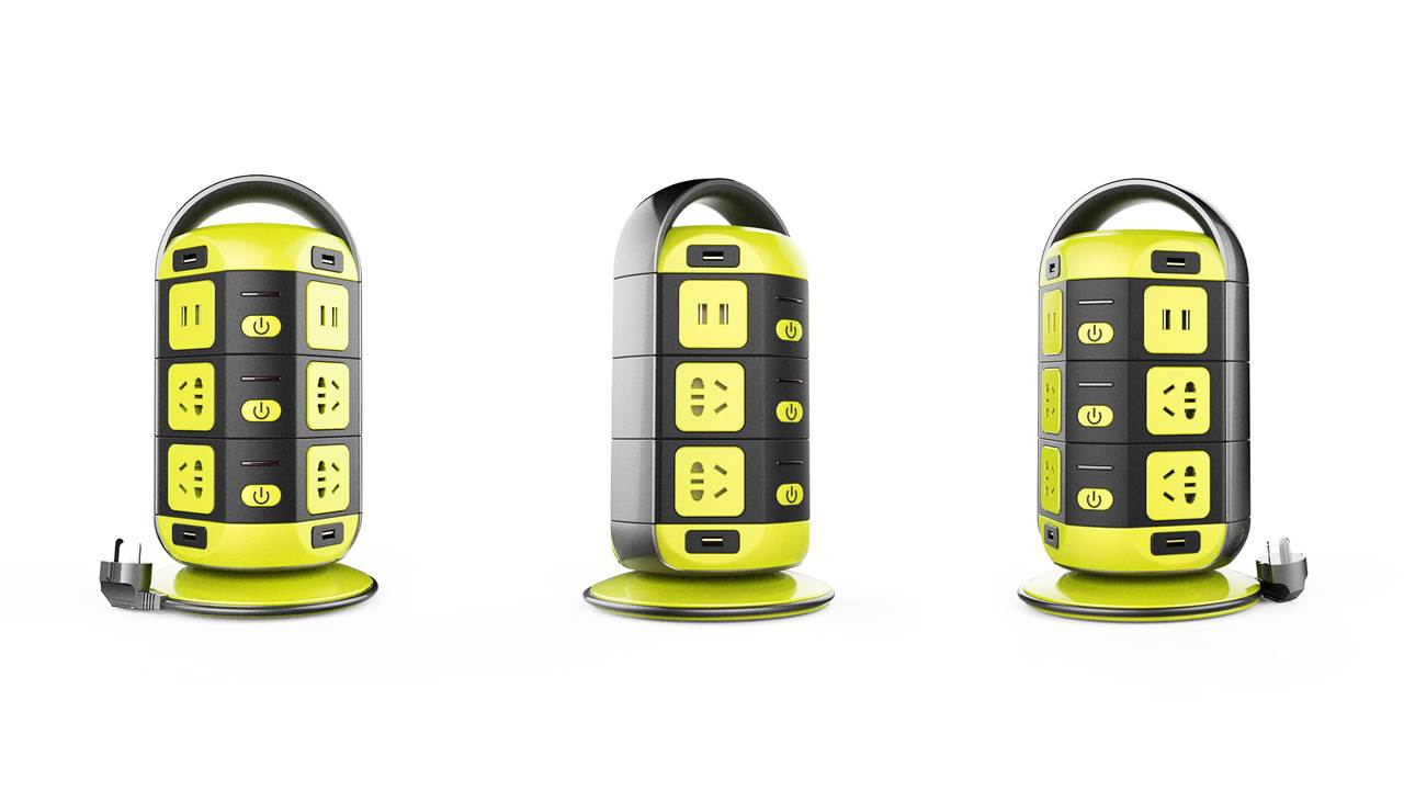 product design，Socket，rhino，keyshot，